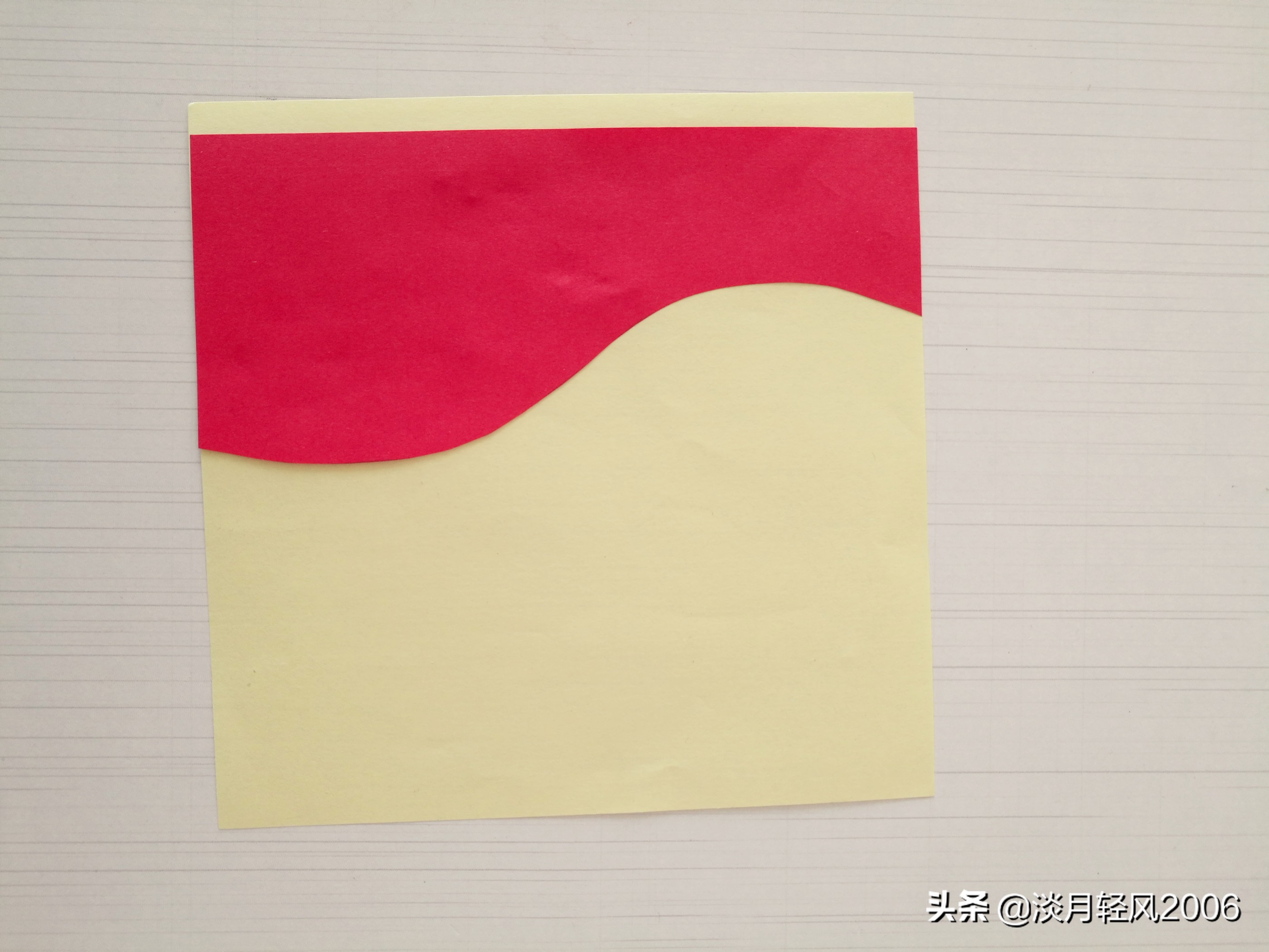 适合幼儿做的简单新年手工贺卡,可以用硬卡纸做的手工贺卡