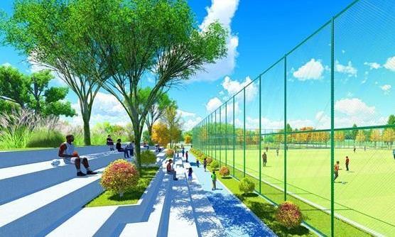 上海市民体育公园,上海嘉定外环线绿道体育设施