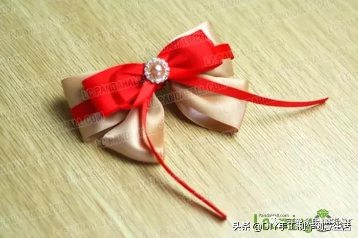 丝带做花带,做花带的教程