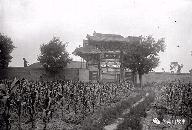 民国一位青年官员来到关中，在周公墓上打了个盹