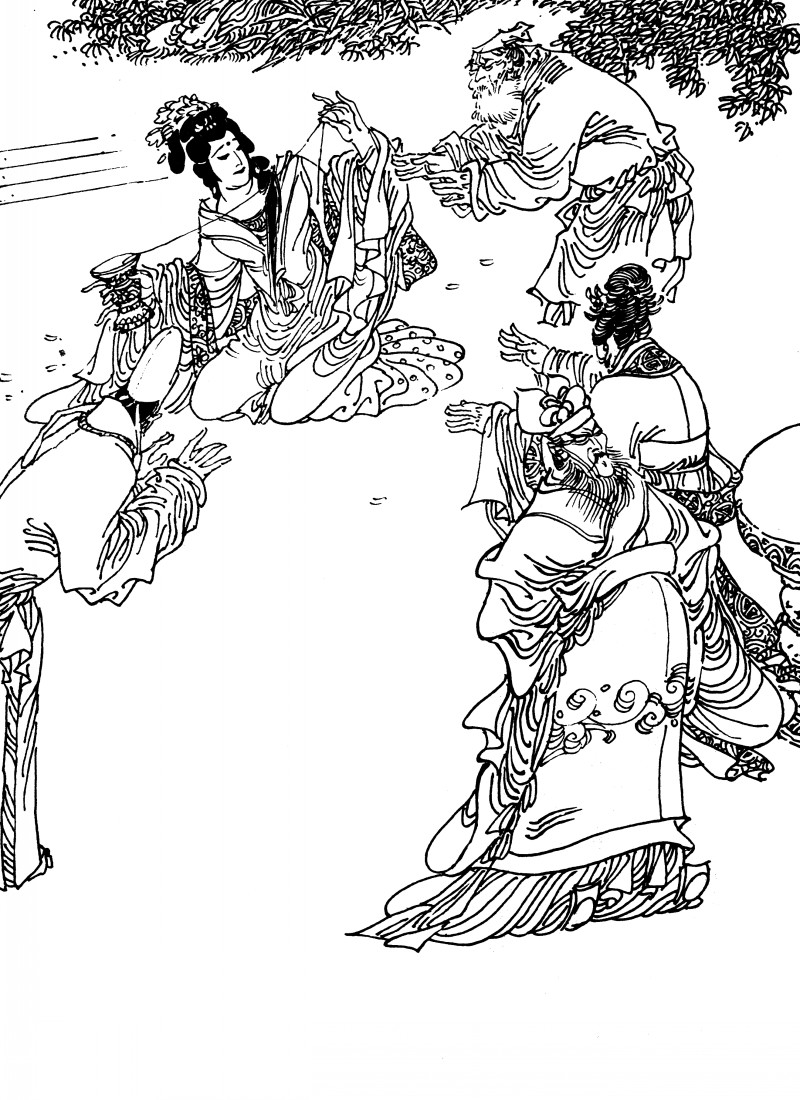 百部中国戏曲连环画,中国经典故事连环画4幅