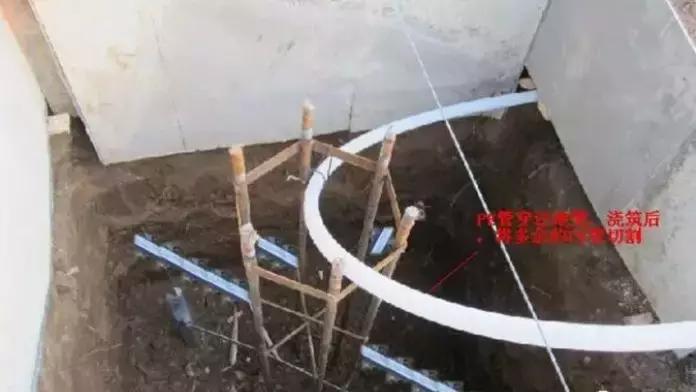 监控室外立杆和基础,监控立杆基础接地做法