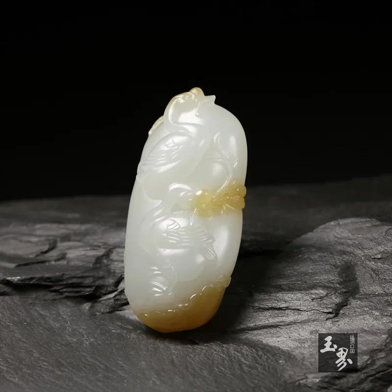 玉雕鹅如意寓意,玉雕图案两只鹅寓意
