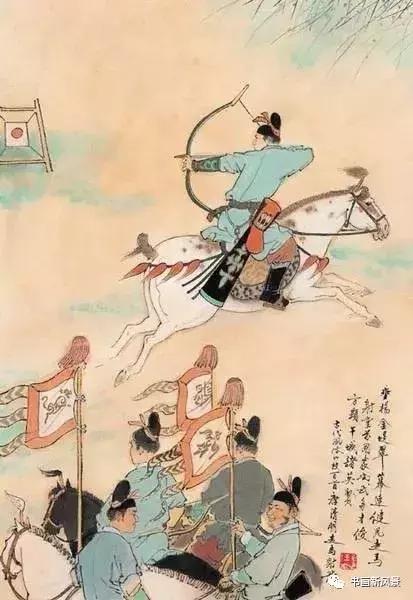 有关清明的写意国画,以清明节为题材的国画