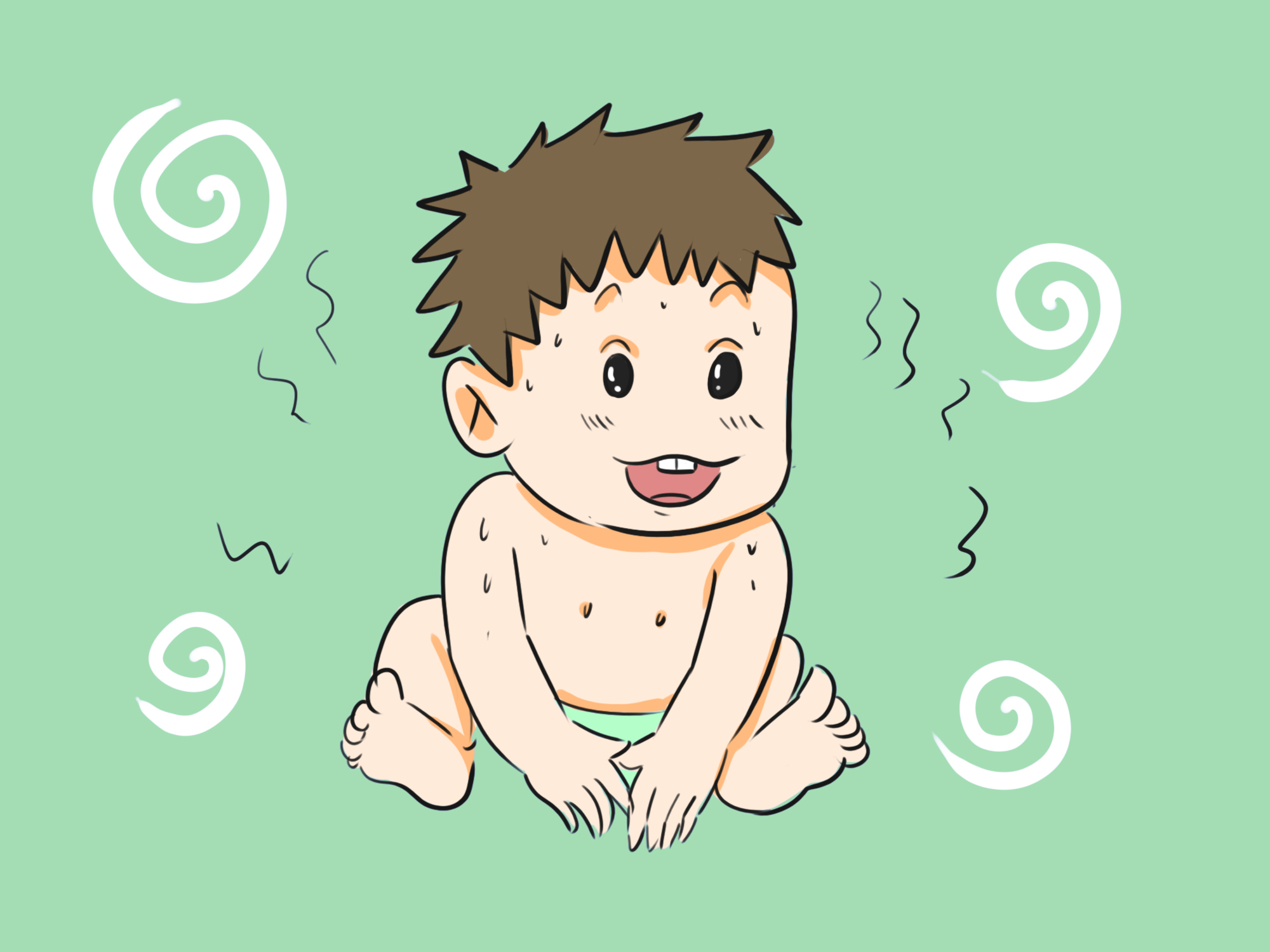 宝宝放臭屁睡不好,宝宝放臭屁不好好吃饭