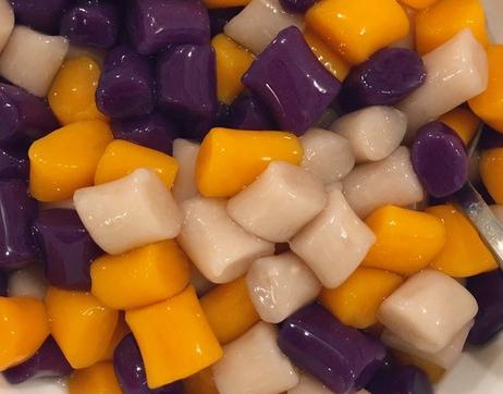 芋圆用什么淀粉做的,做芋圆要哪有木薯淀粉呢