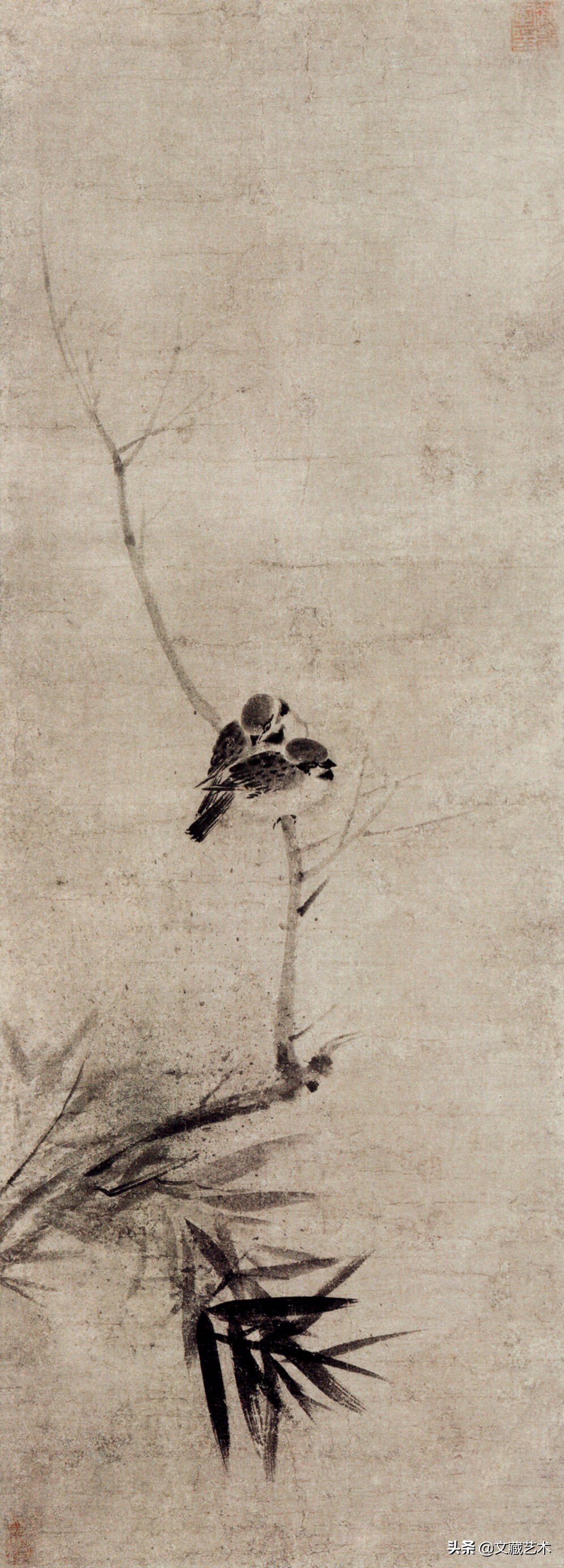 被日本当做国宝的宋朝和尚的画,南宋佚名的僧人画