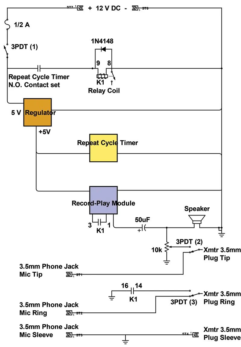 嗓子不再冒烟｜为背包远征通联爱好者制作HAM无线电语音键控器