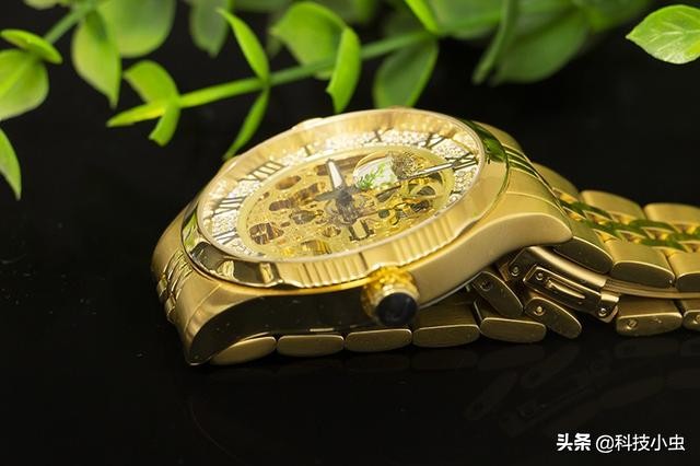 jojo限量版机械镂空手表,jojo轻奢腕表