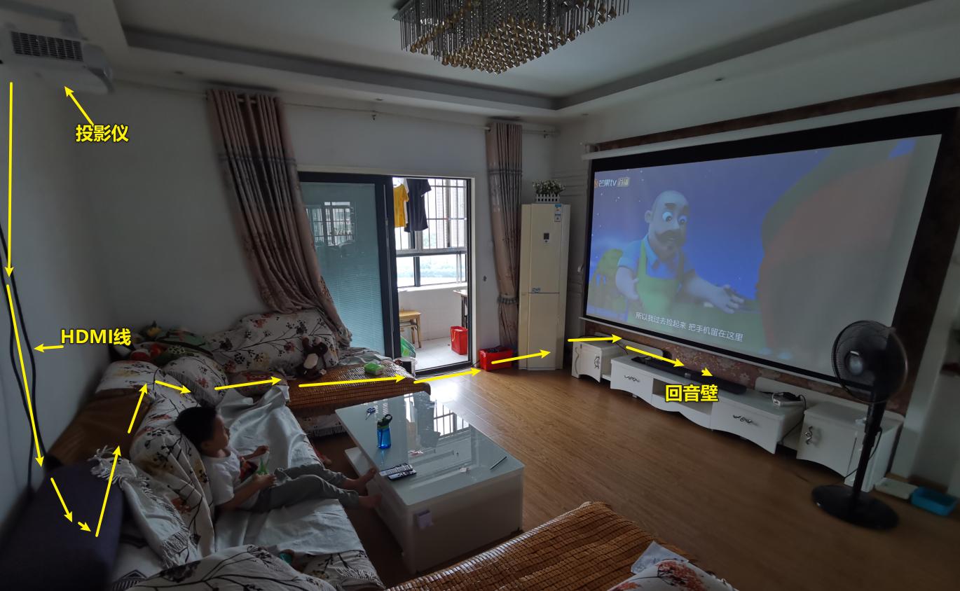 宏碁投影仪x6800的使用方法,宏碁1080p短焦投影仪使用方法