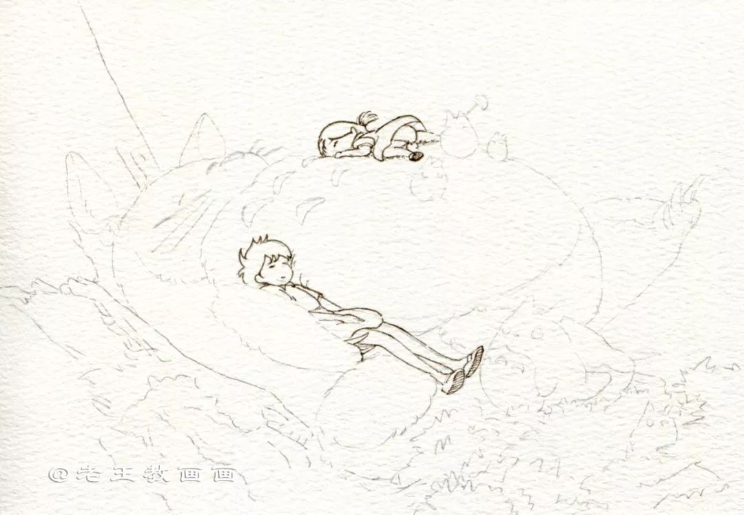 龙猫宫崎骏参考真实龙猫吗,宫崎骏龙猫画画作品