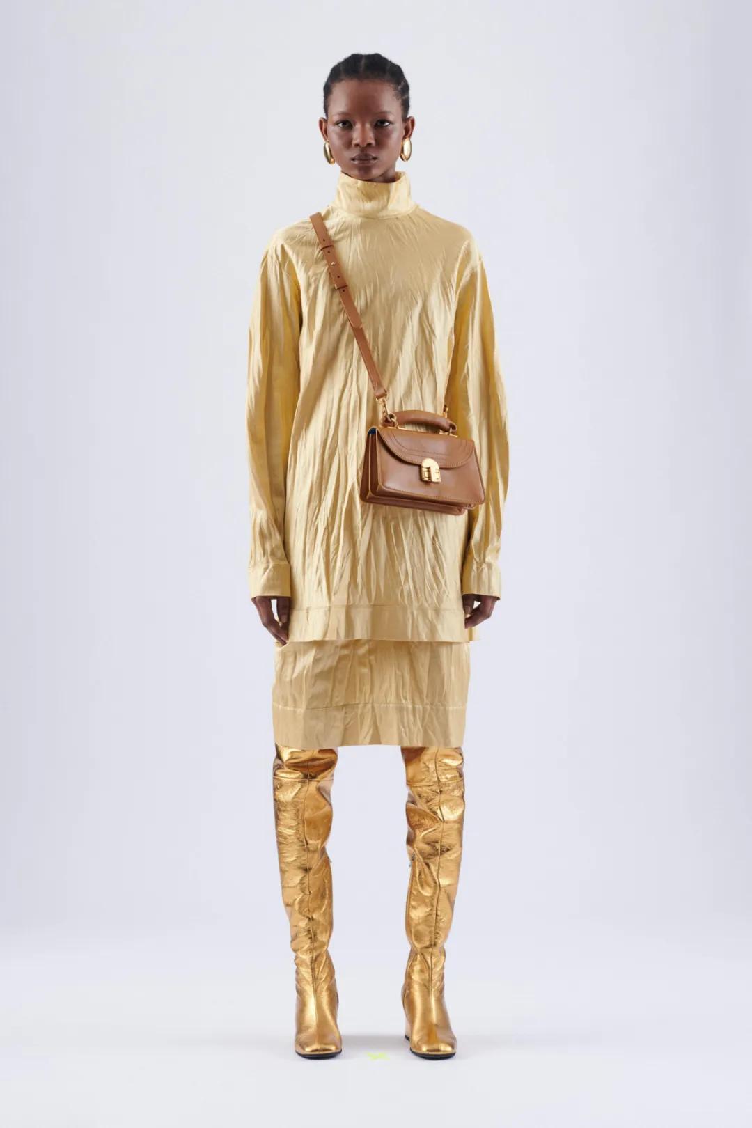 marni菱格包搭配,marni九宫格针织包