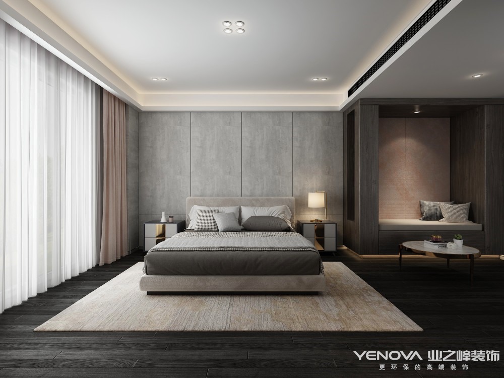 孔雀城大学里-450平现代风格