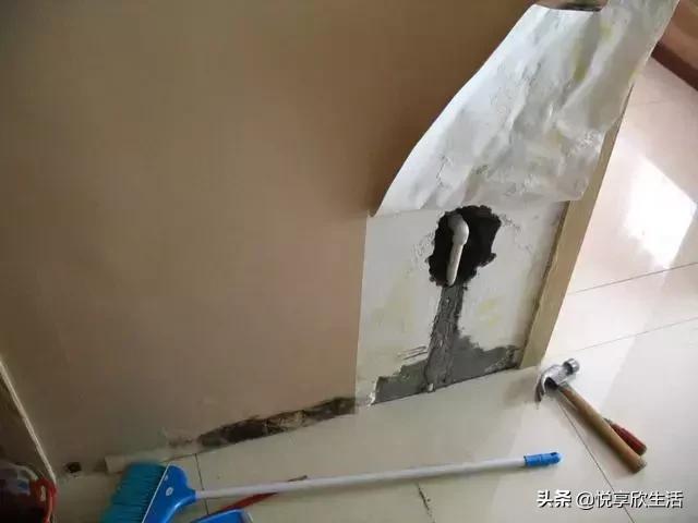 墙钻孔漏水怎么处理,墙体内钻孔把水管钻破怎么办