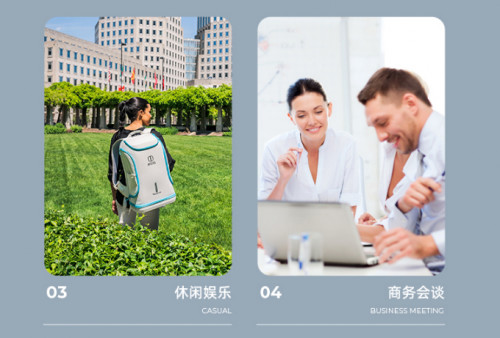 INTEVEL制冷智能背包，移动的户外空调，夏日出门必备