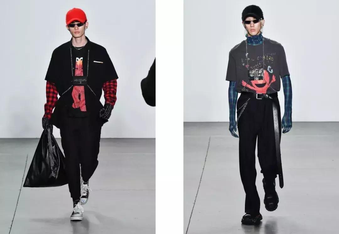 玩转2019上海时装周,玩转时装周t台潮元素