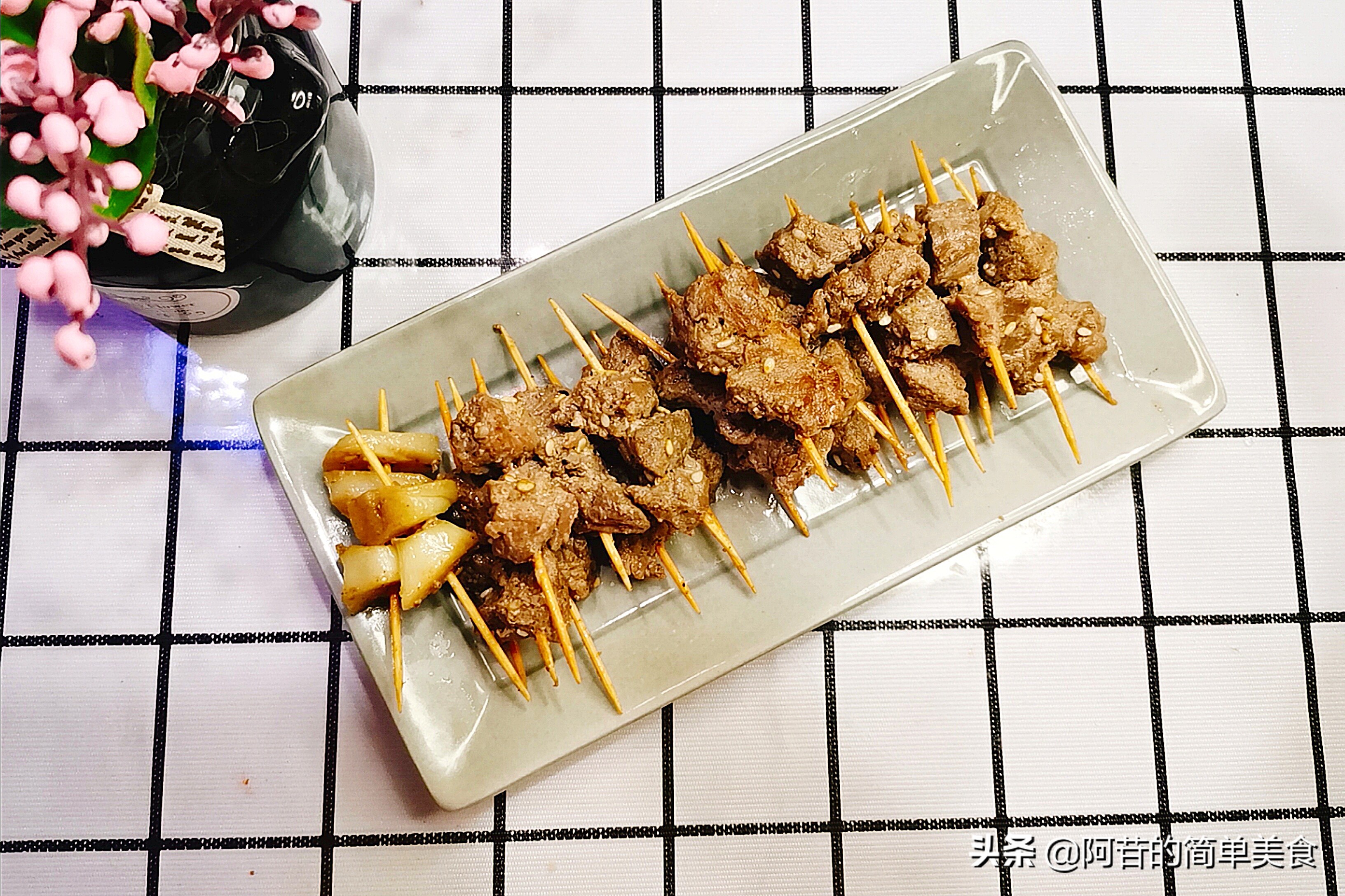 在家就能吃的撸串,在家也能烤肉撸串