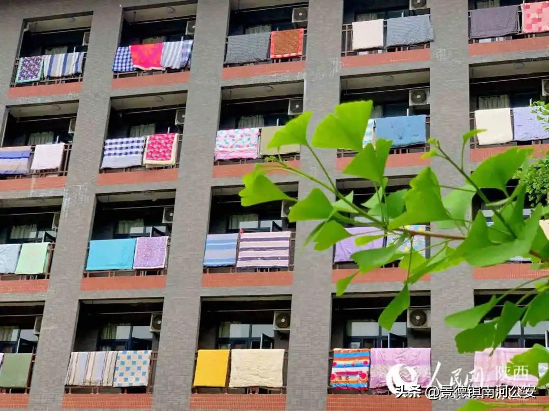 妈妈缝的大红被面“C位出道”！这场面，太暖了