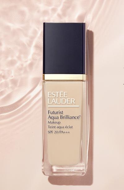 杨幂打卡雅诗兰黛沁水粉底液,黄一白适合的粉底液雅诗兰黛沁水