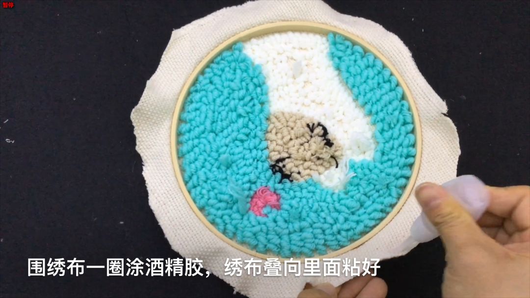 diy刺绣小图案戳戳绣,刺绣文化戳戳绣