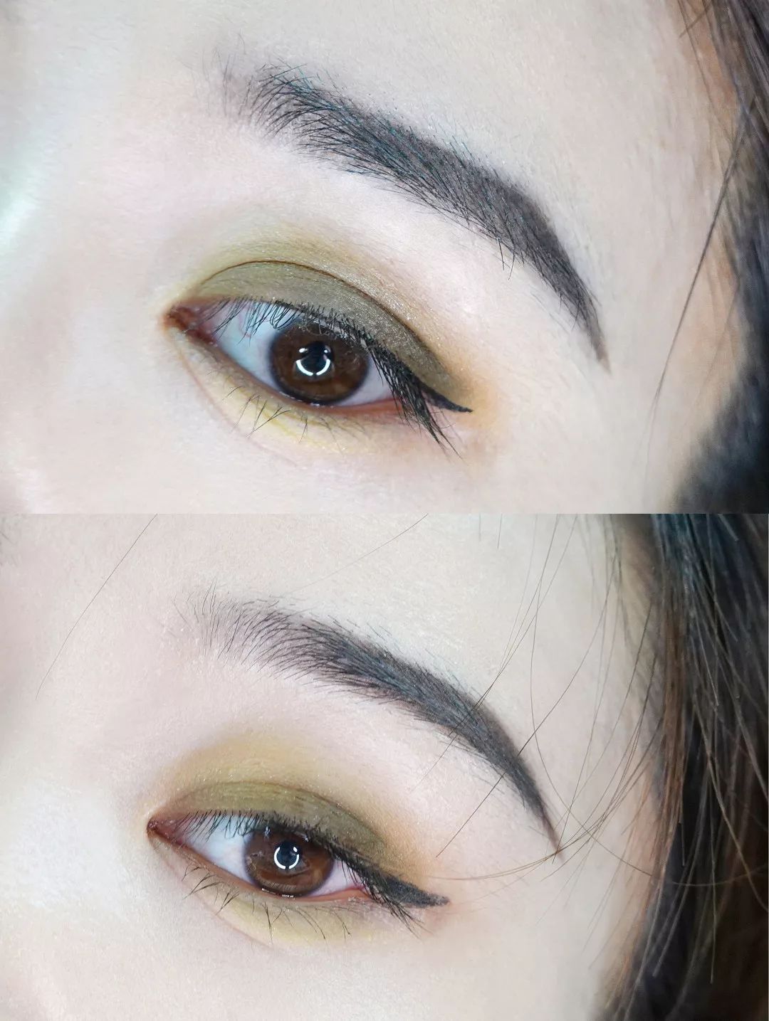 牛油果眼妆,牛油果眼影搭配教程