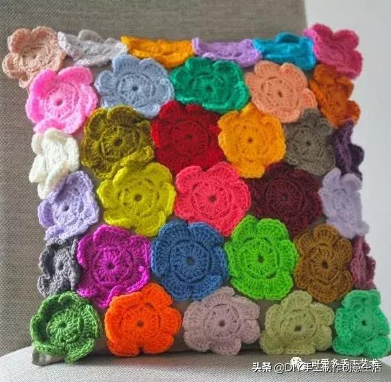 钩织春天的毛衣,钩编春天的花视频