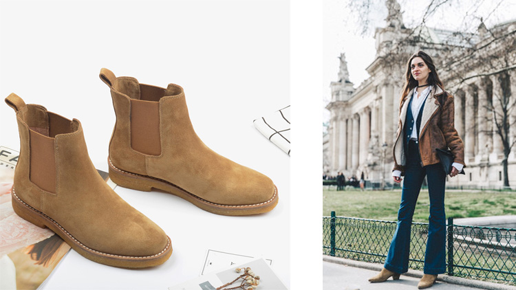 切尔西靴穿中筒还是短筒,切尔西靴正确穿搭