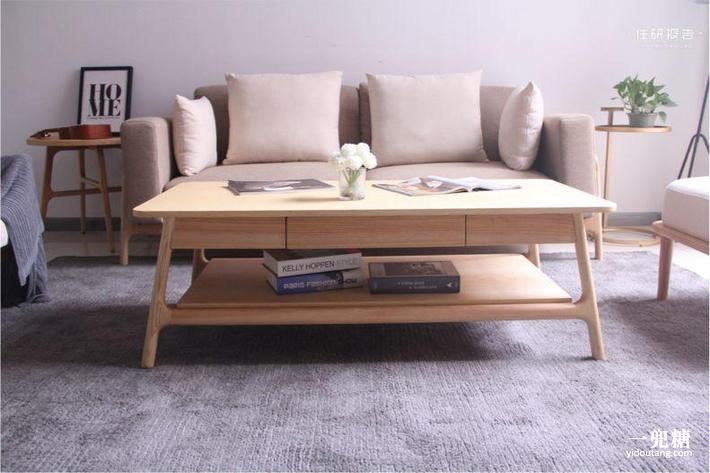 选好家具3件套，1小时打造北欧风客厅丨实测汉哲家具白蜡木系列