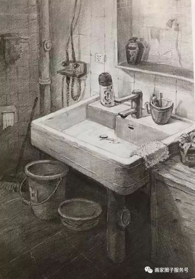 清华大学美术学院设计素描高分卷,清华学生校考素描作品