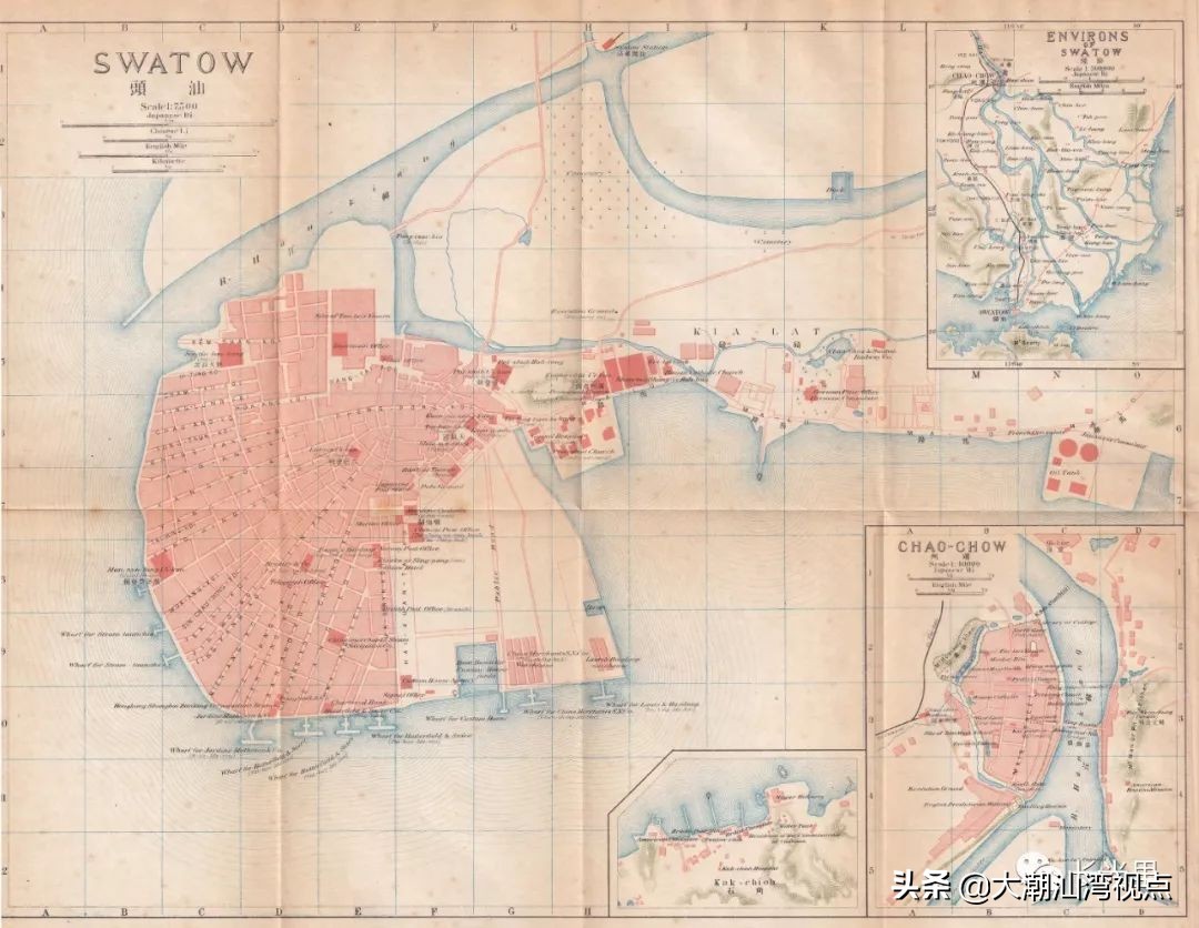 这是一张中国地图,潮汕历史地图全图