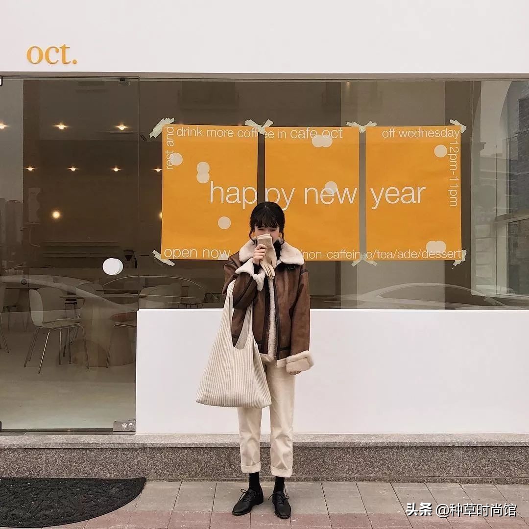 夹克直筒裤,夹克直筒裤穿搭