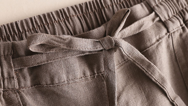 亚麻垂感显瘦阔腿裤,新款亚麻显瘦高腰阔腿裤