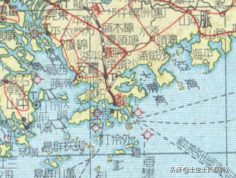 这些深圳老地图,见过一张就算你厉害