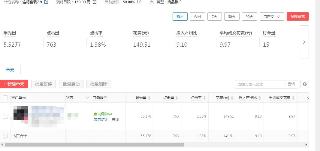 淘宝童装直通车怎样才算合格,童装类目如何提高曝光进入率