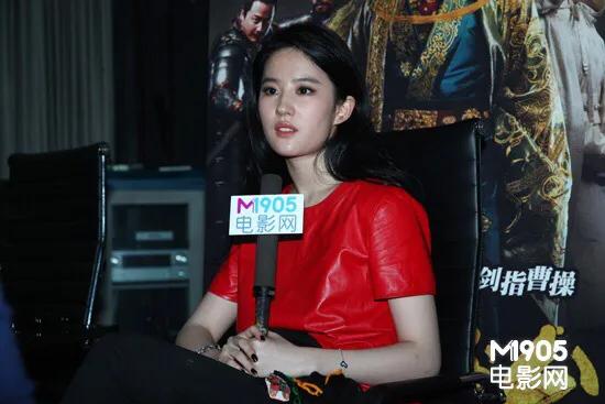刘亦菲的铜雀台的采访的视频,刘亦菲铜雀台采访