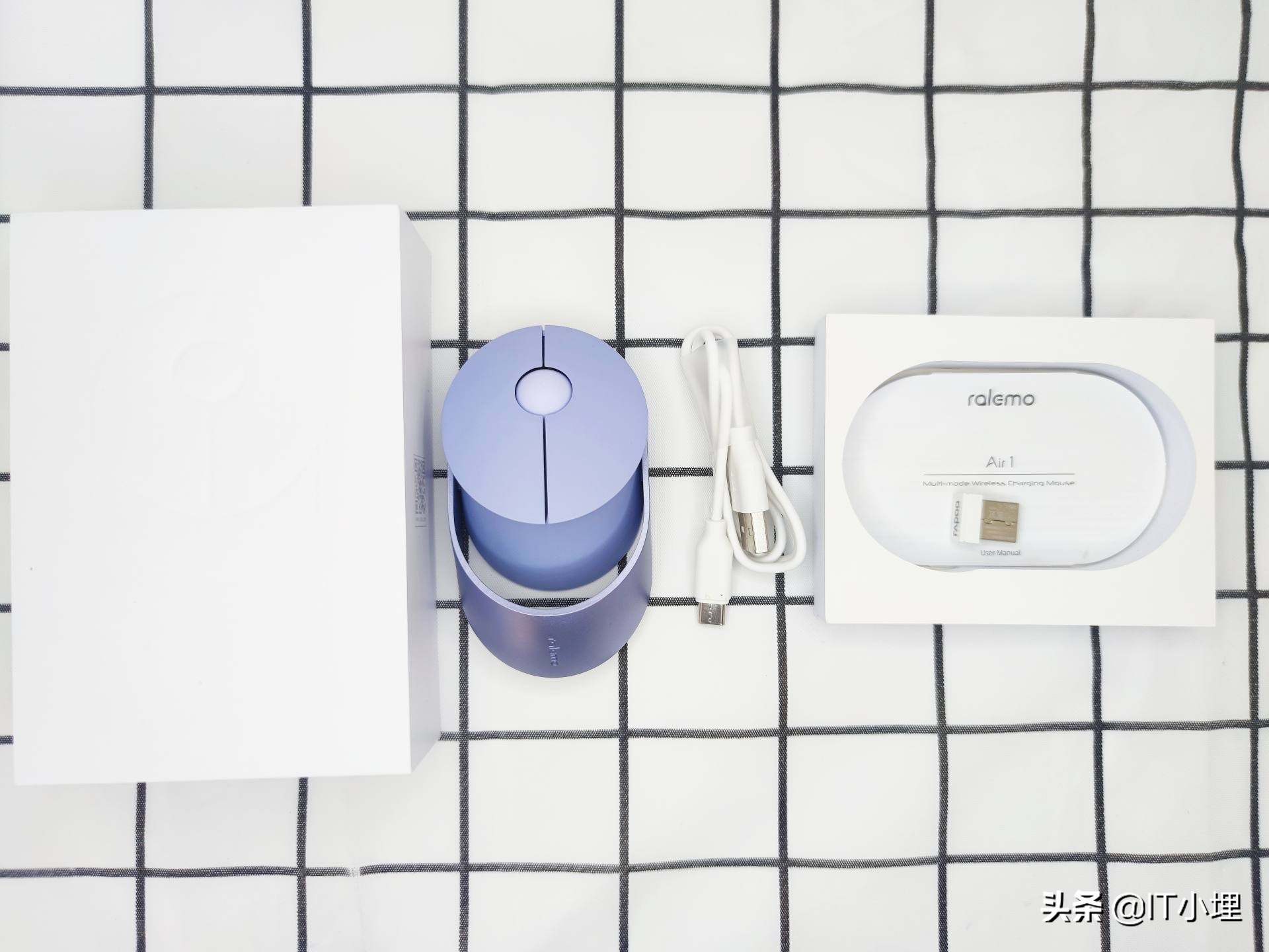雷柏air1鼠标评测,雷柏ralemo无线蓝牙鼠标知性蓝