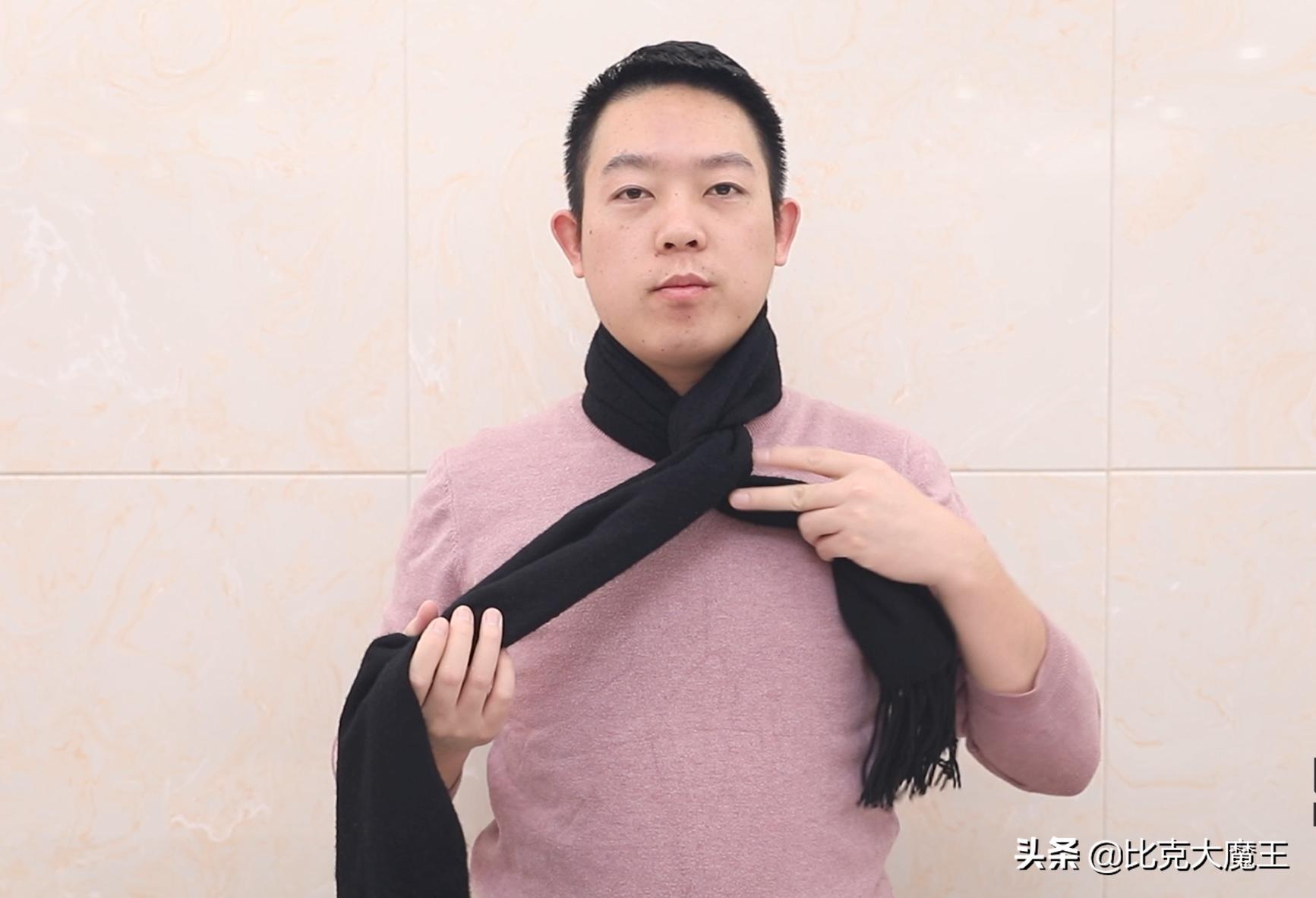 4种实用围巾系法围出新花样,一条围巾多种系法让你天天不重样