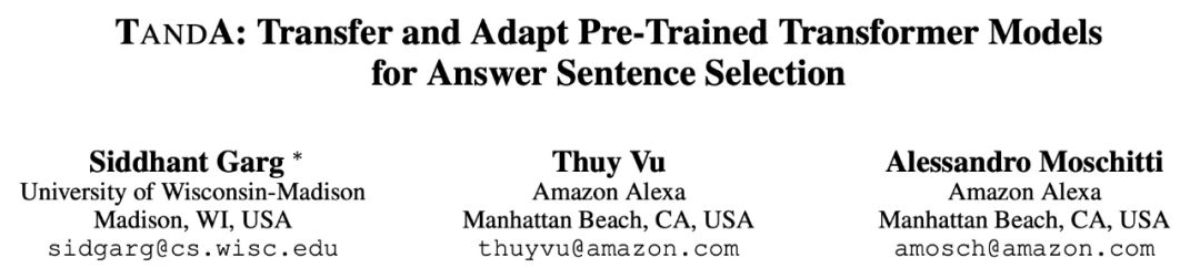 AAAI2020提前看|三篇论文解读问答系统最新研究进展