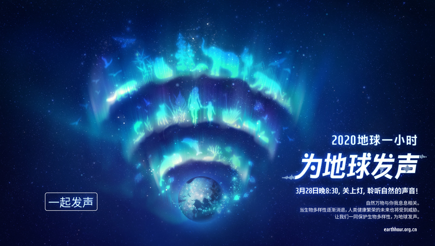为地球发声熄灯一小时宣传,地球熄灯一小时的变化