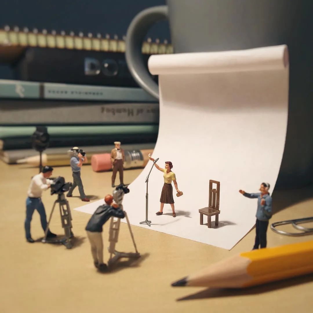 迷你版办公桌,森系书桌迷你世界