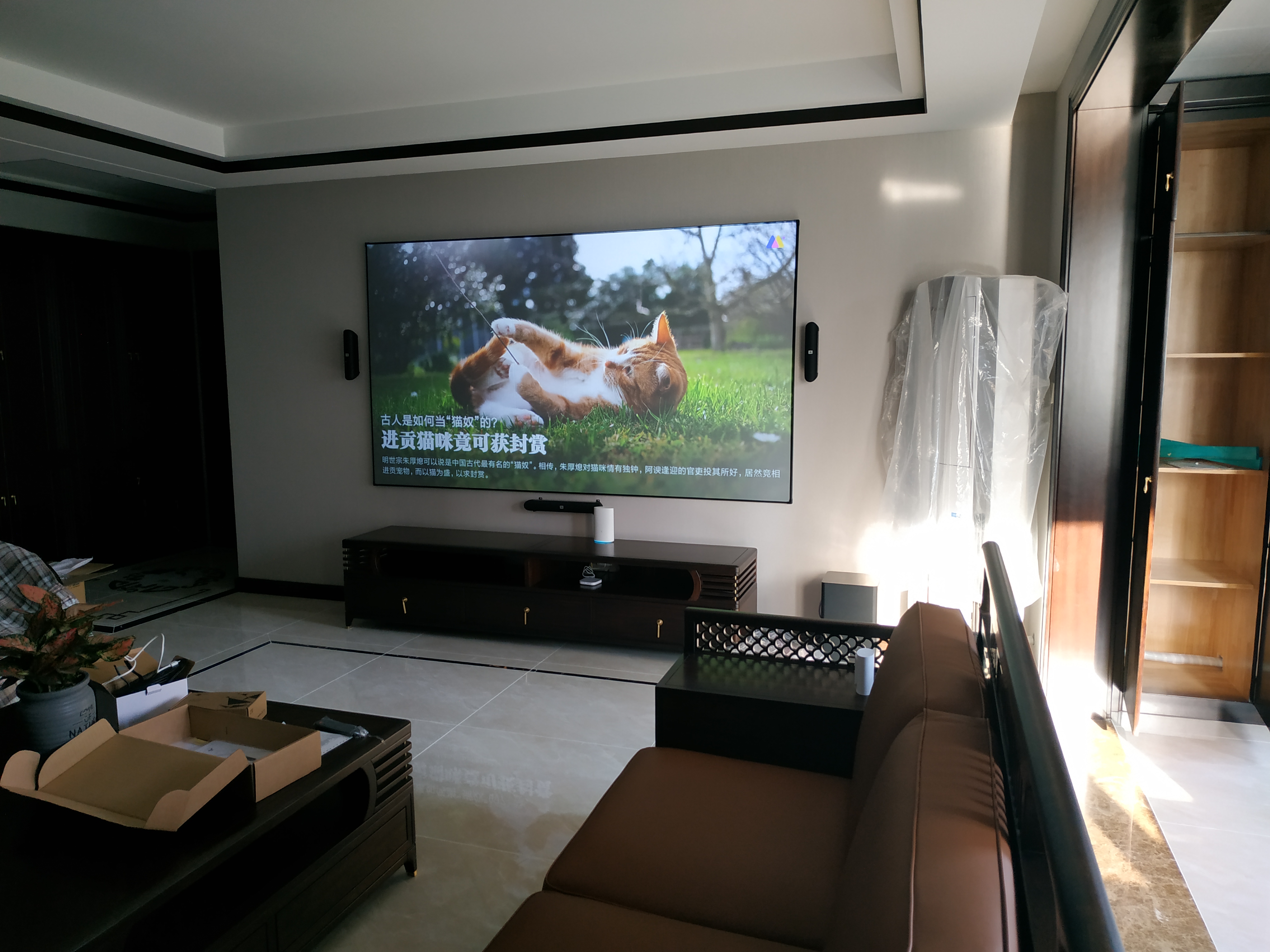 家庭影院嵌入式音响案例,家庭卫星影院5.1音响推荐