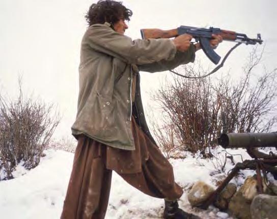 阿富汗战争中m14步枪,ak-47与中国56式冲锋枪