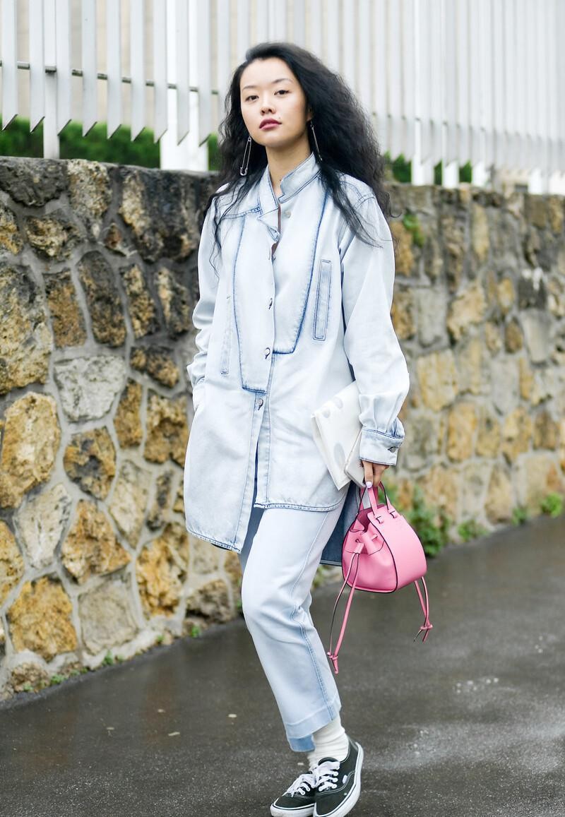 高腰水洗牛仔裤港风复古,复古原宿风牛仔裤