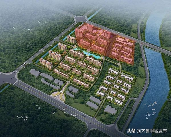 聊城江北水镇最新楼盘消息,江北水镇卢卡庄园规划