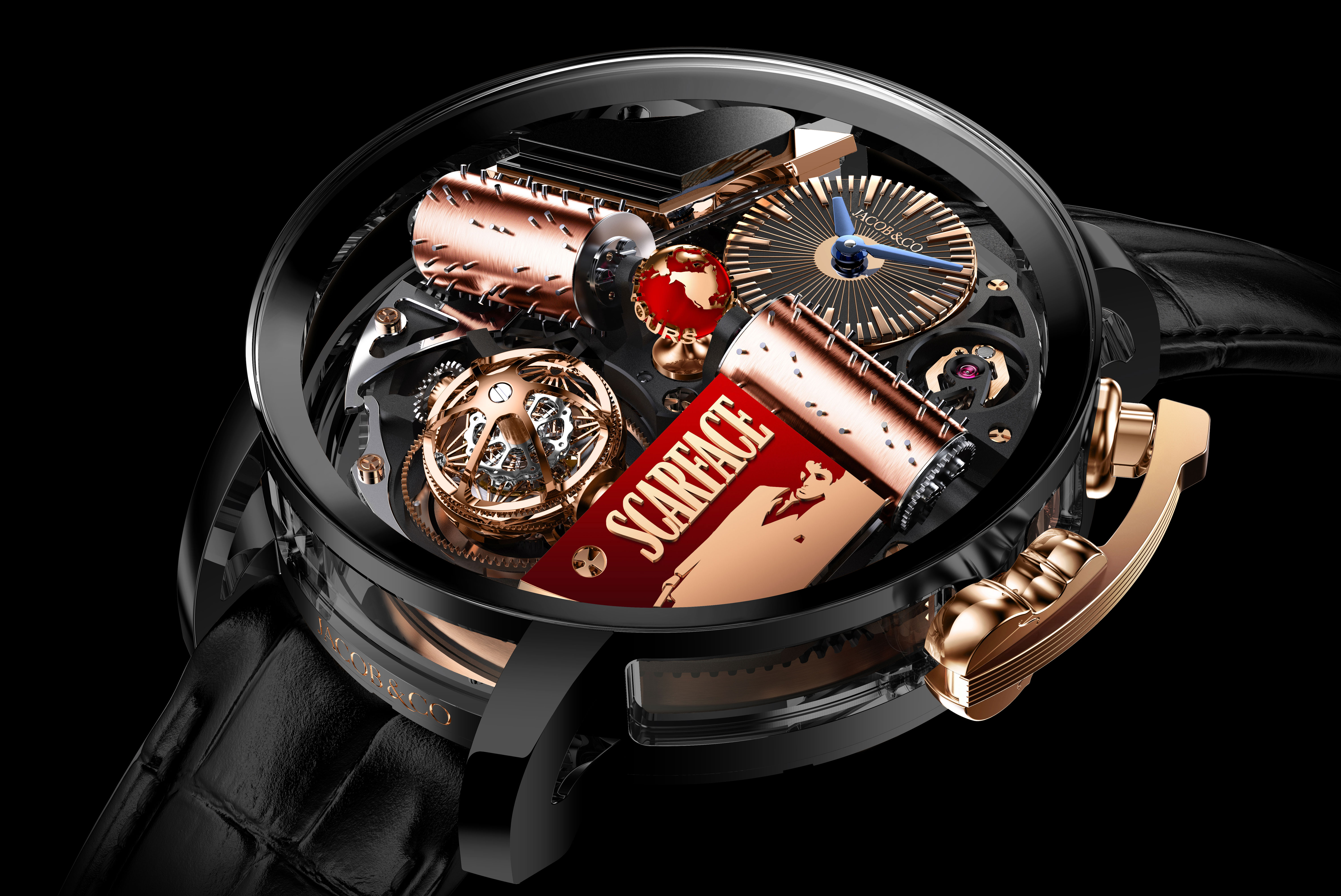 杰克宝油泵系列腕表,jacobco腕表价格