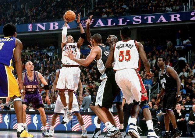 2003年全明星第二个加时回放,2001年史上最完美的全明星赛