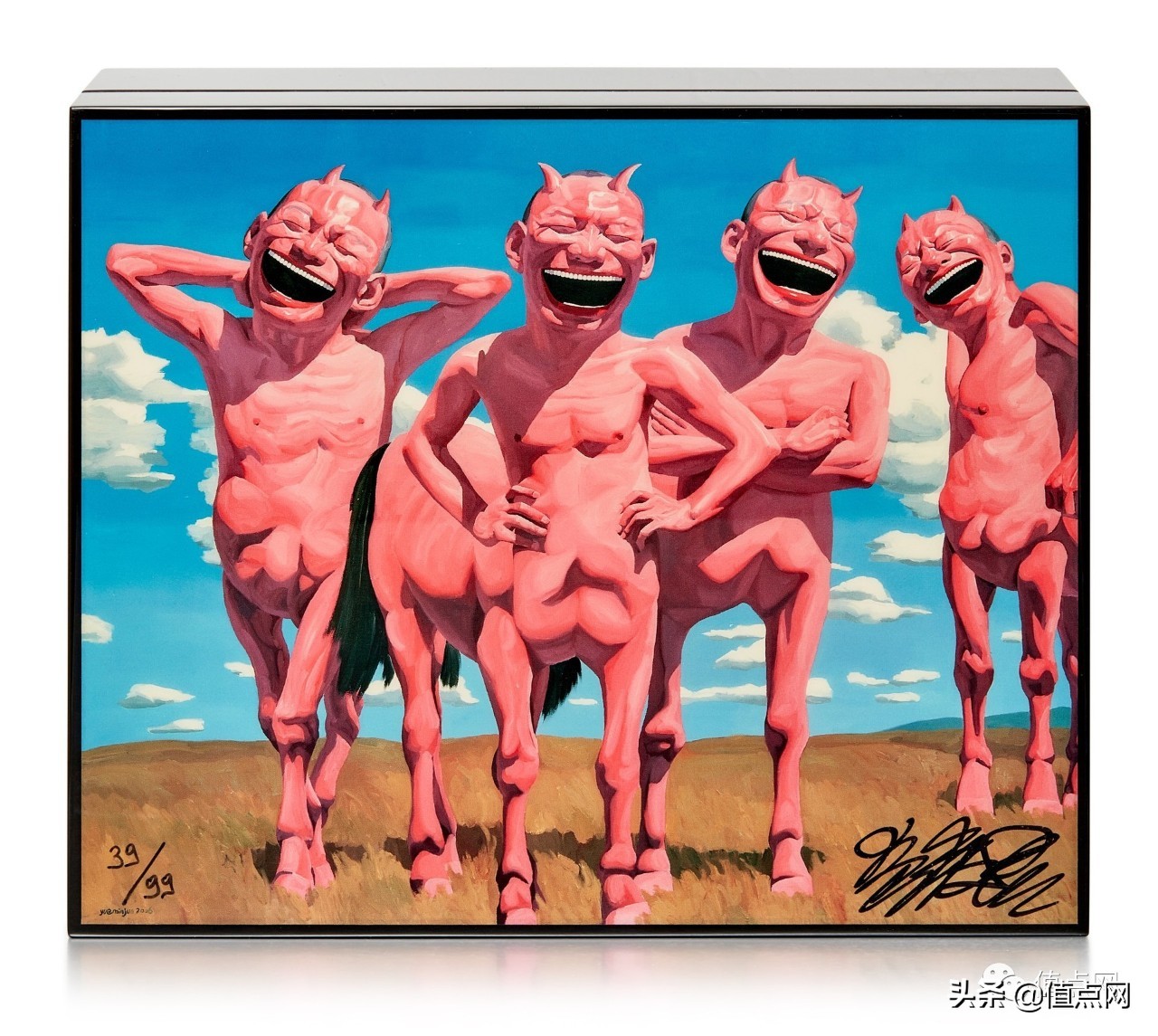 曾梵志拍卖纪录最后的晚餐,曾梵志苏富比