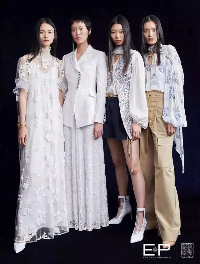 ep雅莹走秀2019,ep雅莹黑裙子