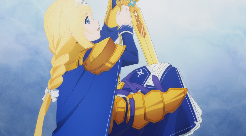 刀剑神域第17话：桐人爱丽丝借着夕阳撒狗粮，优吉欧遭遇骑士长！