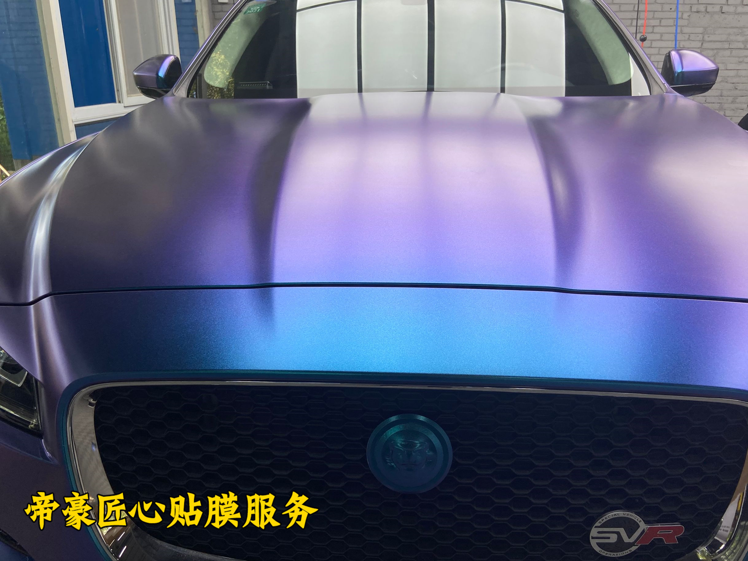 暗夜绿改色膜捷豹,捷豹xj改色膜十大排名颜色